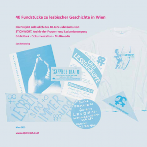 40 Fundstücke zu lesbischer Geschichte in Wien