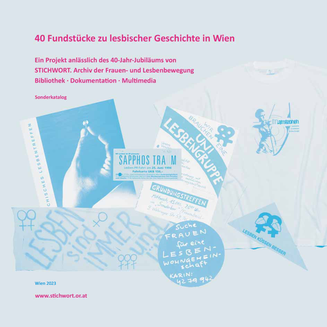 40 Fundstücke zu lesbischer Geschichte in Wien